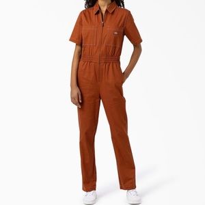 NWT Dickies Coveralls | Women Women's Florala Coveralls Gingerbread Brown